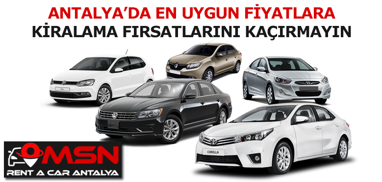 antalya oto kiralama